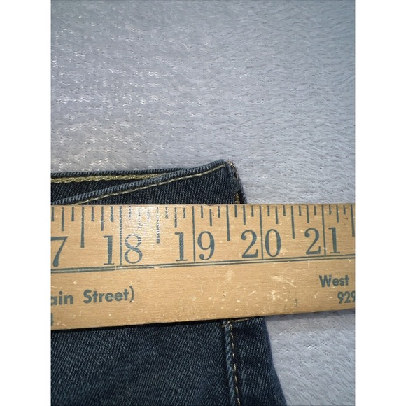 Levis 505 Mens Jeans 40x30 Dark Wash Regular Fit Straight Leg - Picture 4 of 12